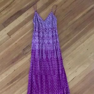 Boho Fuchsia Maxi Dress